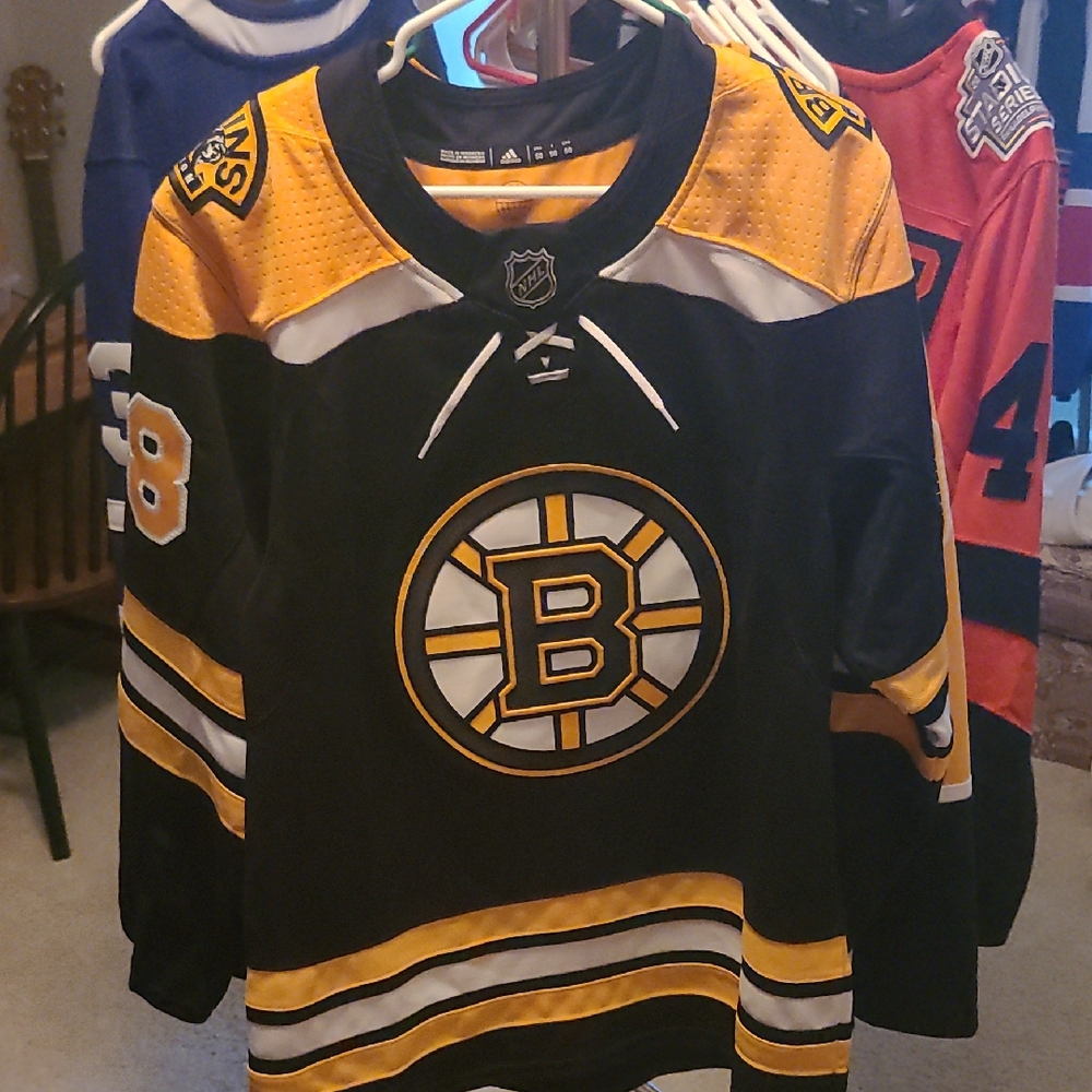 Boston Bruins Pastranak Adidas Prime Green NHL Jersey